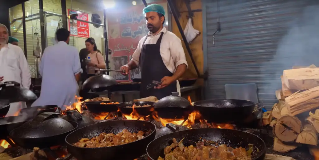 Street food in Pakistan