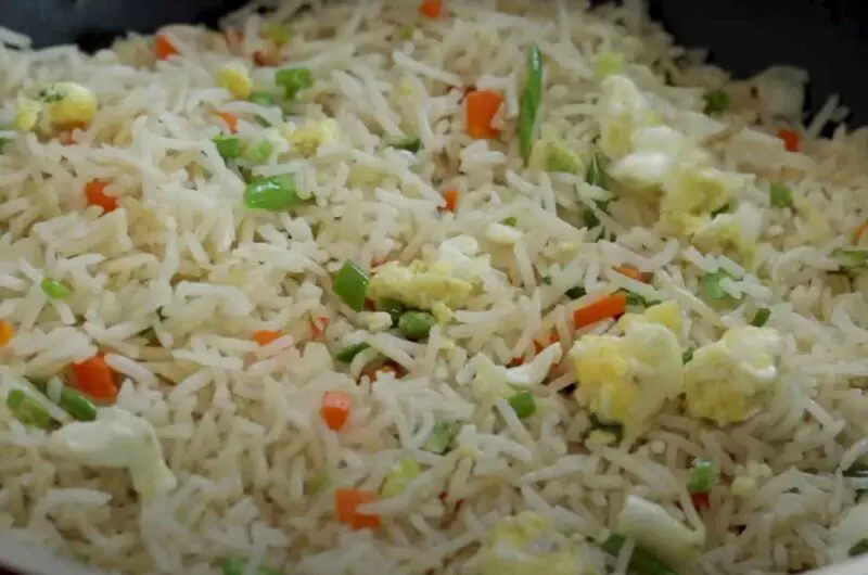 Egg and Vegetable Rice Keto Diet Plan